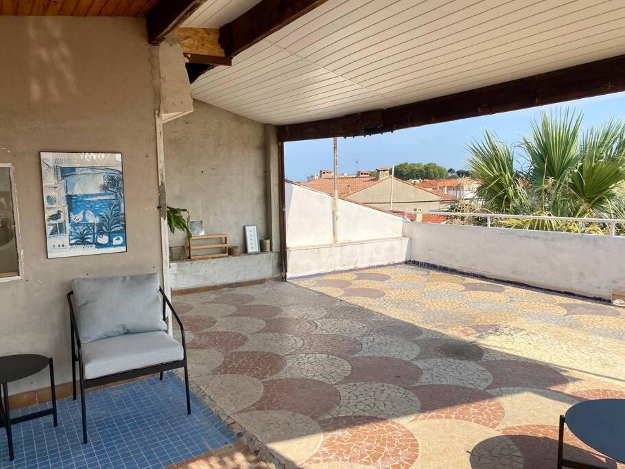 La Villa Au Palmier - 10Ch, 2Sdb, Toit Terrasse Perpignan Bagian luar foto